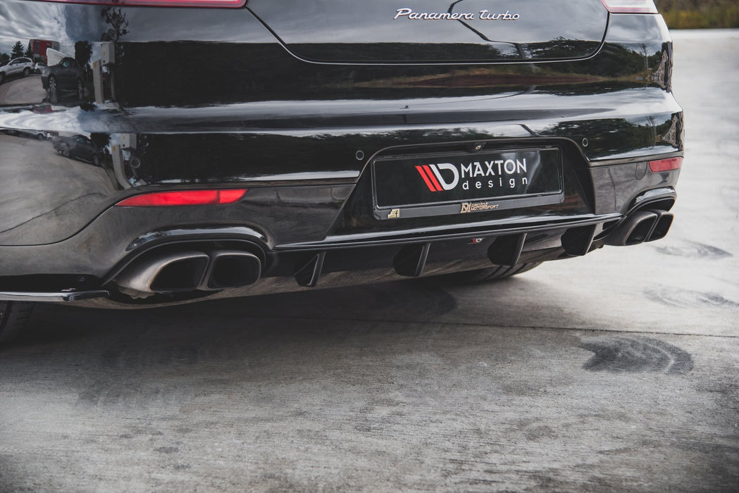 Maxton Design Heckansatz Porsche Panamera Turbo 970 Facelift