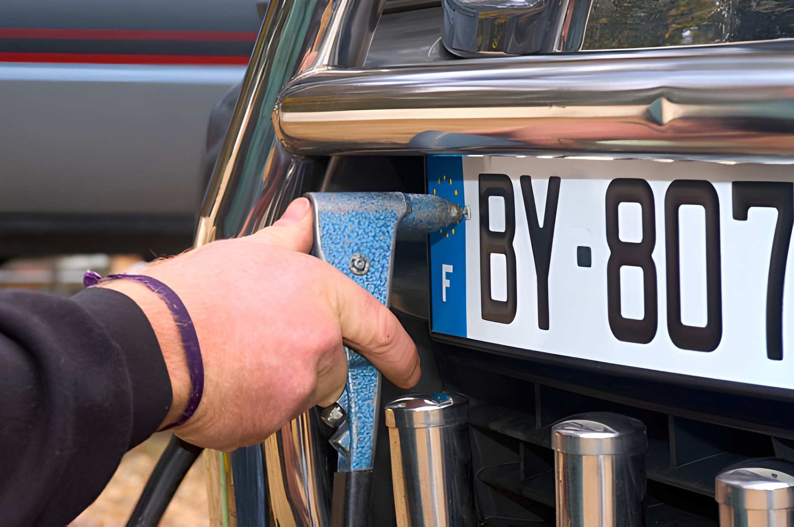 License Plate Holder
