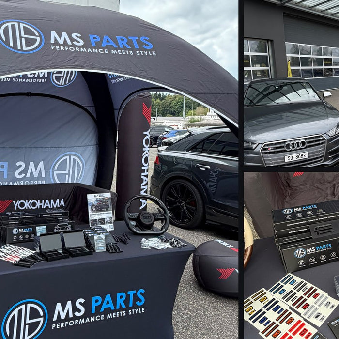 MS Parts Stand am Audi Club Switzerland