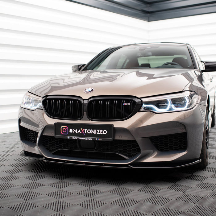 BMW M5 F90 mit montierter Maxton Design Frontlippe V.2