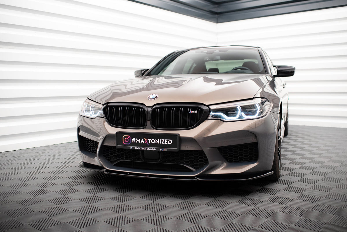 Maxton Design Frontlippe an einem BMW M5 F90