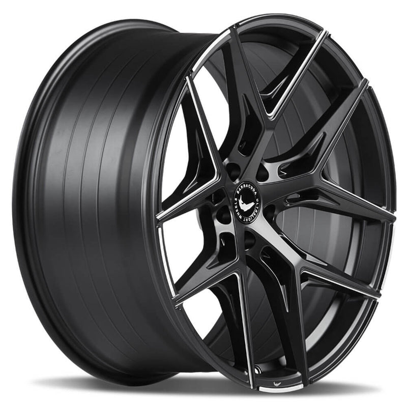 Barracuda Razzer Mattblack gefräst