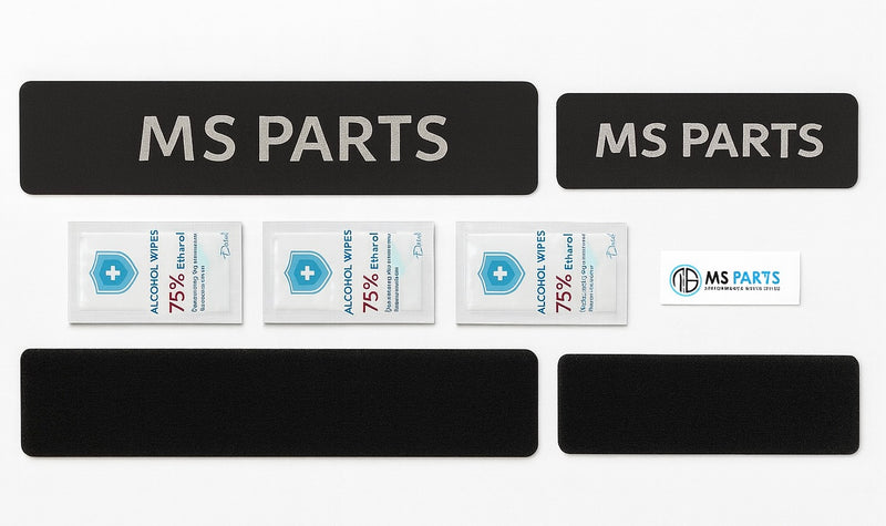 MS Parts ORIGINAL Set für Schweizer Kennzeichen Limited Edition