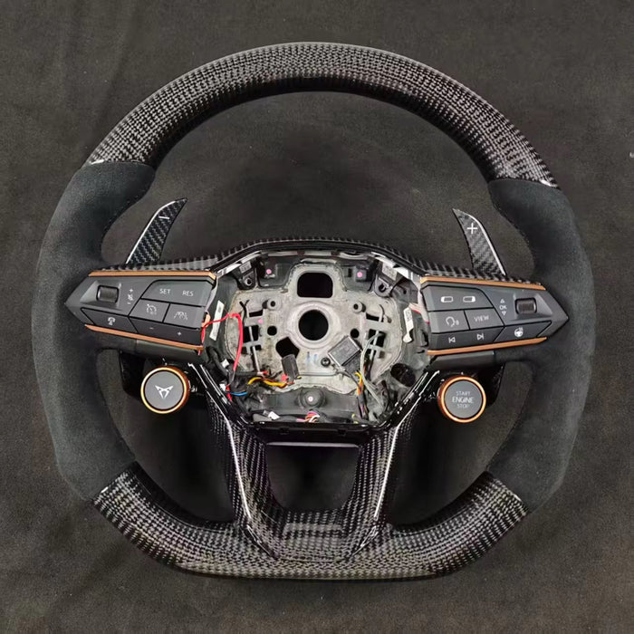Custom carbon steering wheel Cupra VZ5