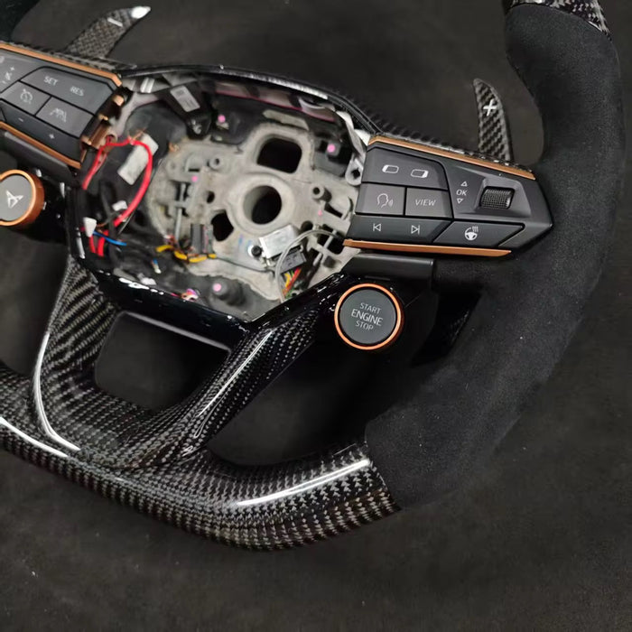 Custom carbon steering wheel Cupra VZ5