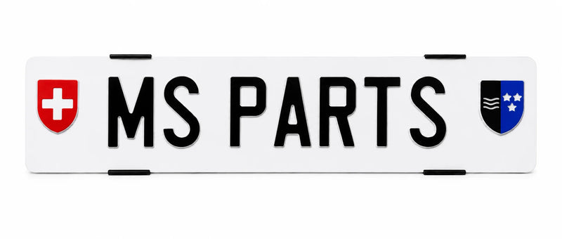 MS Parts Click License Plate Holder