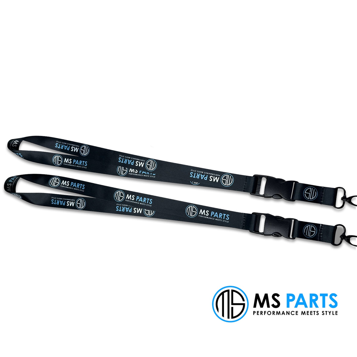 MS Parts Fabric Keychain Long