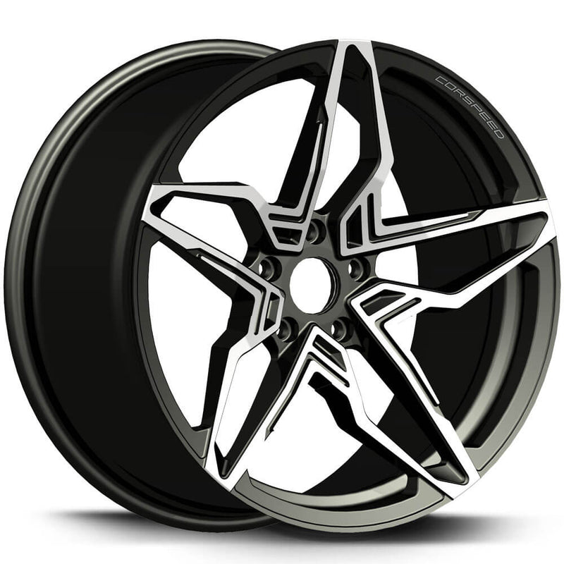 Corspeed Kharma Higloss-Black brushed Surface