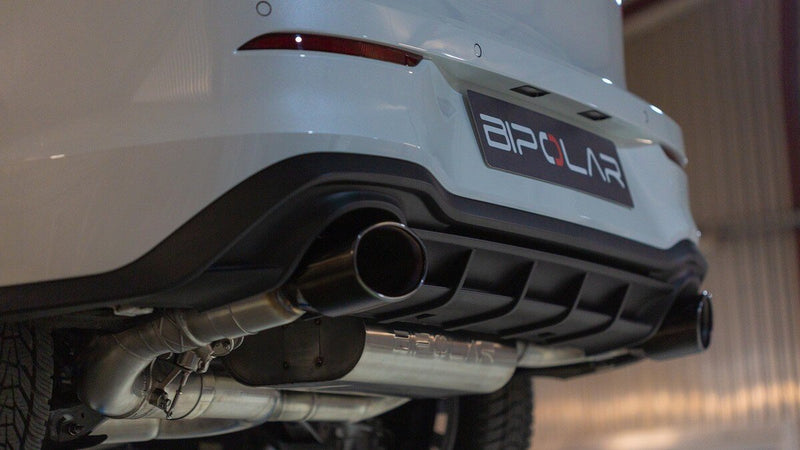 GRAIL Klappenabgasanlage für VW Golf 8 GTI Clubsport – Detail