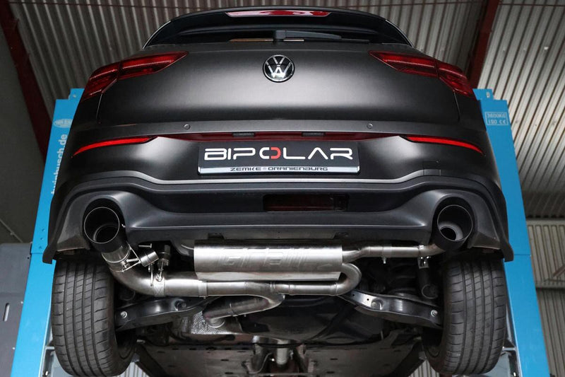 GRAIL Klappenabgasanlage VW Golf 8 GTI Performance