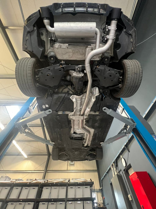 GRAIL Klappenabgasanlage für BMW M140i F2x – Detail