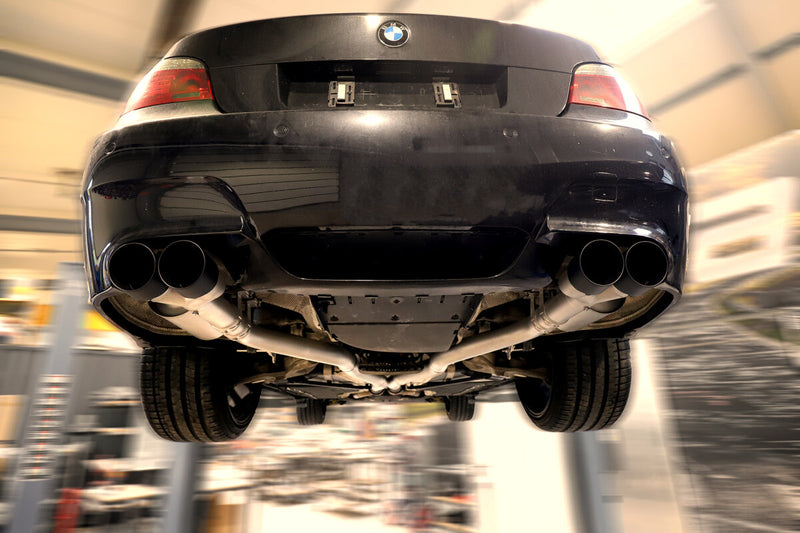 GRAIL Klappenabgasanlage für BMW M5 E6x – Detail