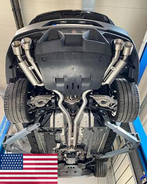 GRAIL Klappenabgasanlage für Ford Mustang 5.0 GT V8 Gen. 6 S550 VFL (2015-2017, US)