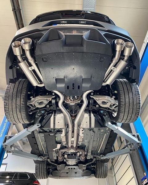 GRAIL Klappenabgasanlage für Ford Mustang 5.0 MACH 1 Gen. 6 S550 FL Coupe (2018-2024, EU)