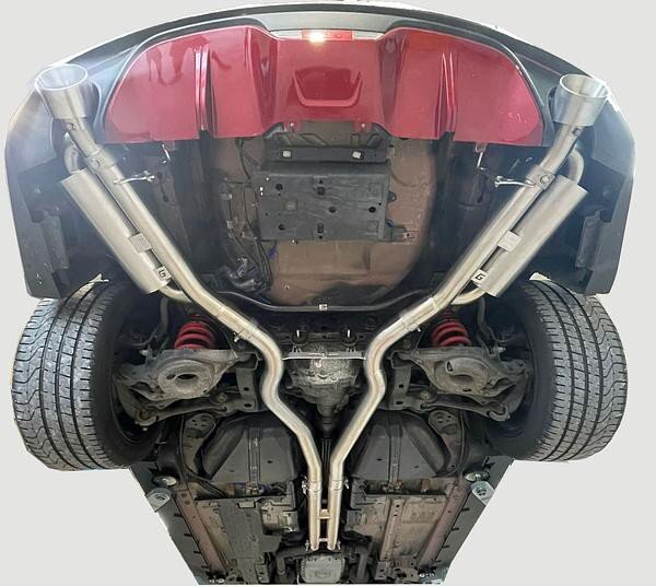 GRAIL Klappenabgasanlage für Ford Mustang Gen. 6 Ecoboost 2.3T (2014-2020, EU)