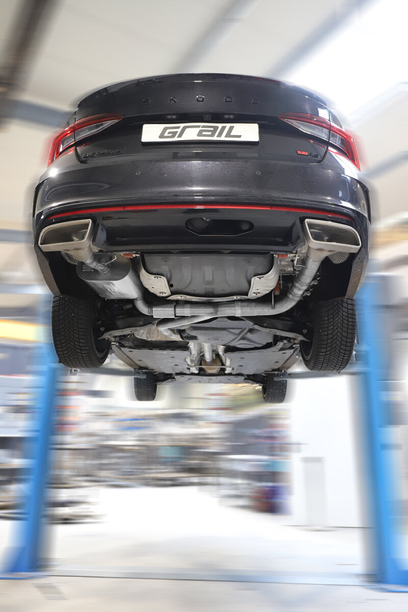 GRAIL Klappenabgasanlage Skoda Octavia RS 5E Combi