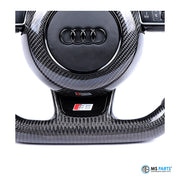 Detail: untere Spange am Audi A4 A5 B8.5 Lenkrad