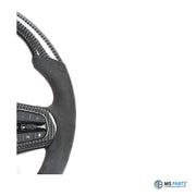 Detail: Alcantara-Griffzone mit Bedientasten, BMW G-Serie Lenkrad