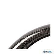 MS Parts Custom Carbon-Lenkrad, Sichtcarbon am Kranz mit heller Mittelmarkierung (Beispielbild)