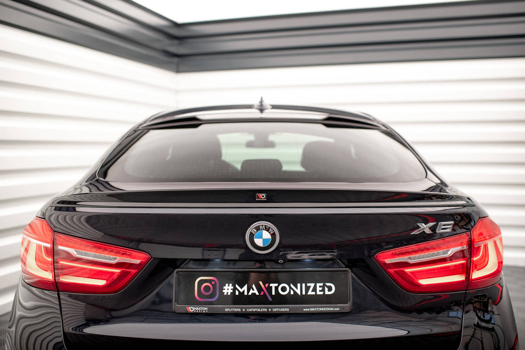 Maxton Design 3D Spoiler Cap V.2 BMW X6 F16 M-Pack / X6 M F86