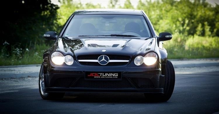 Maxton Design BODYKIT + MASKE MERCEDES CLK W209 BLACK SERIES LOOK
