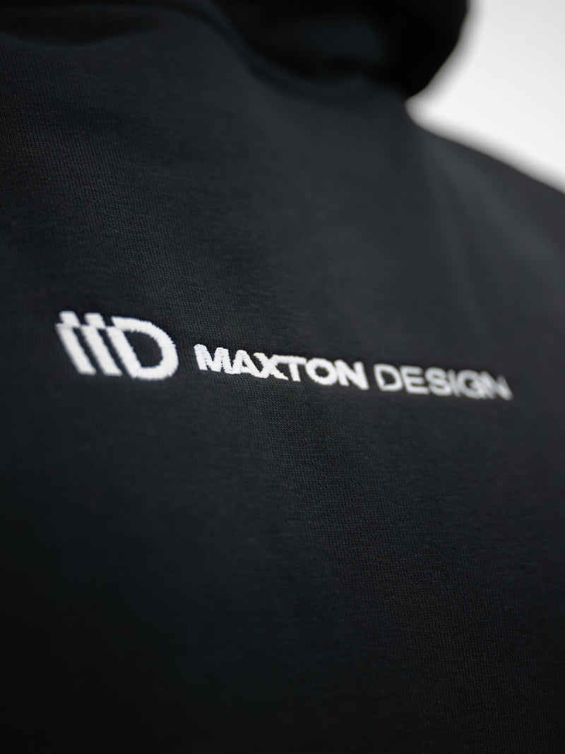 Maxton Design Black Hoodie Maxton Design