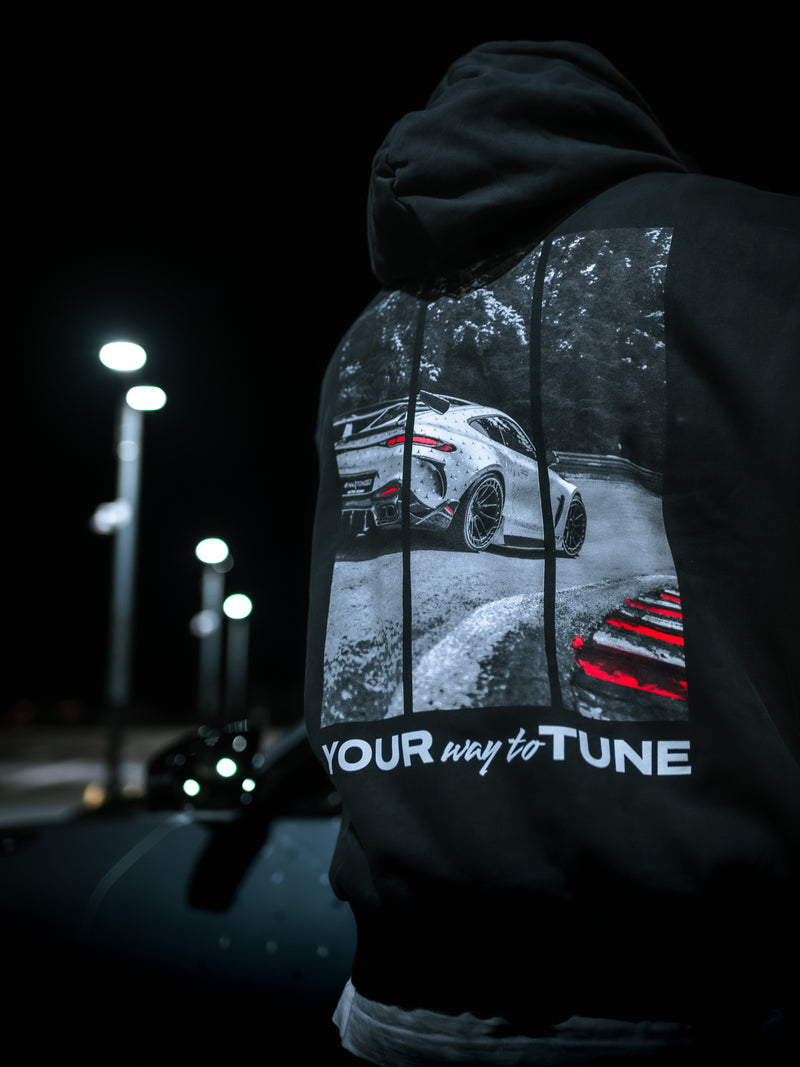 Maxton Design Black Hoodie Maxton Design