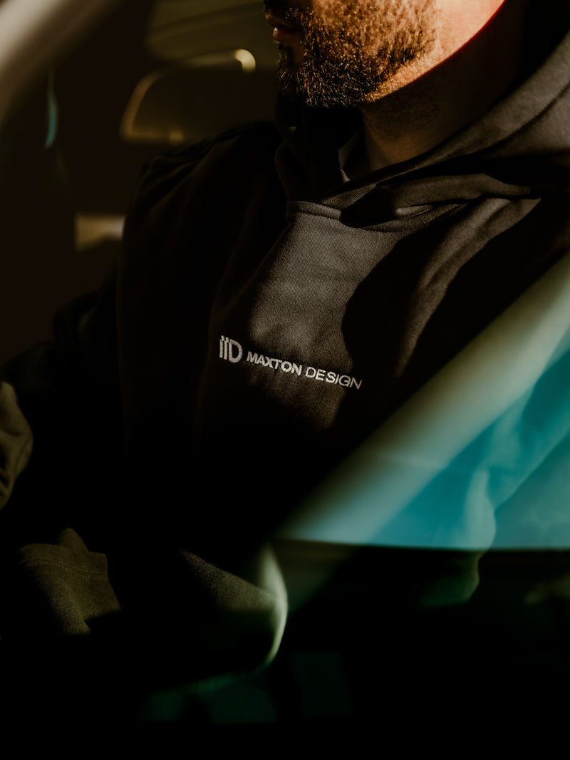 Maxton Design Black Hoodie Maxton Design