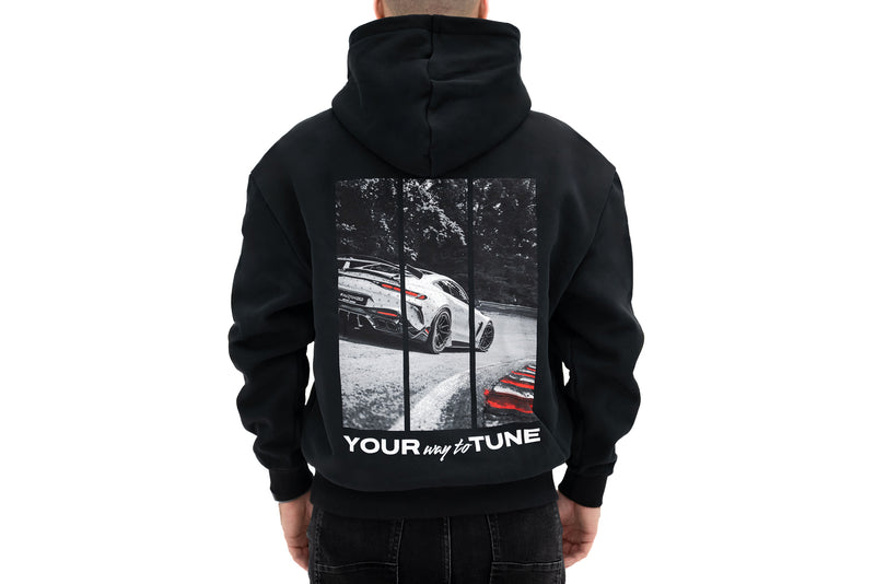 Maxton Design Black Hoodie Maxton Design
