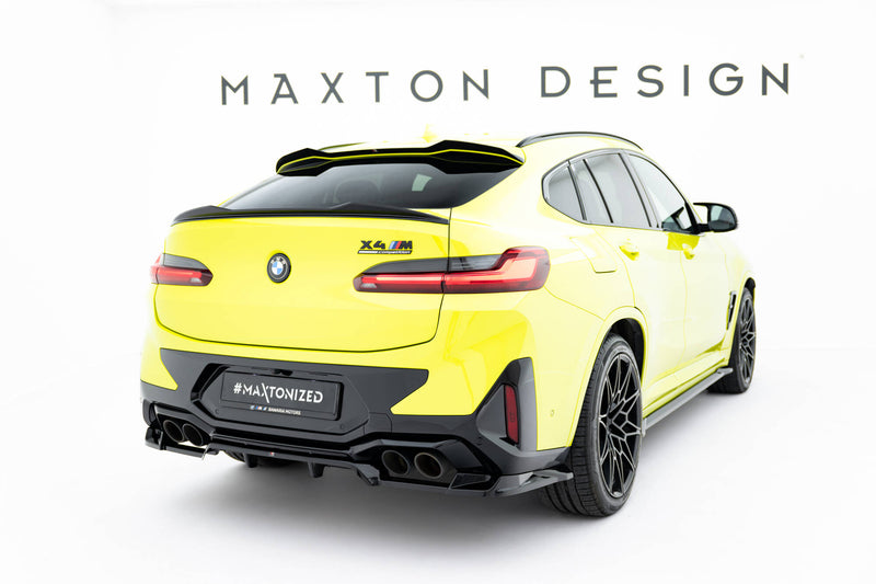 Maxton Design Unten Spoiler Cap 3D BMW X4 M F98 Facelift