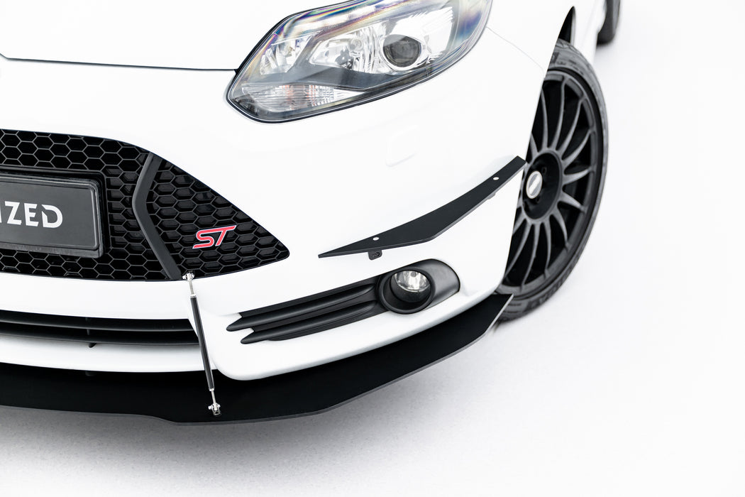 Maxton Design Canards (Stoßstangenflügel Vorne) Ford Focus ST Mk3