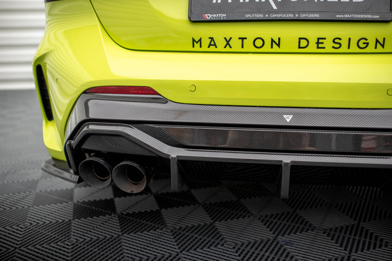 Maxton Design Carbon Fiber Heckansatz Prepreg V.1 + Milltek Sport Exhaust BMW 1 F40 M135i