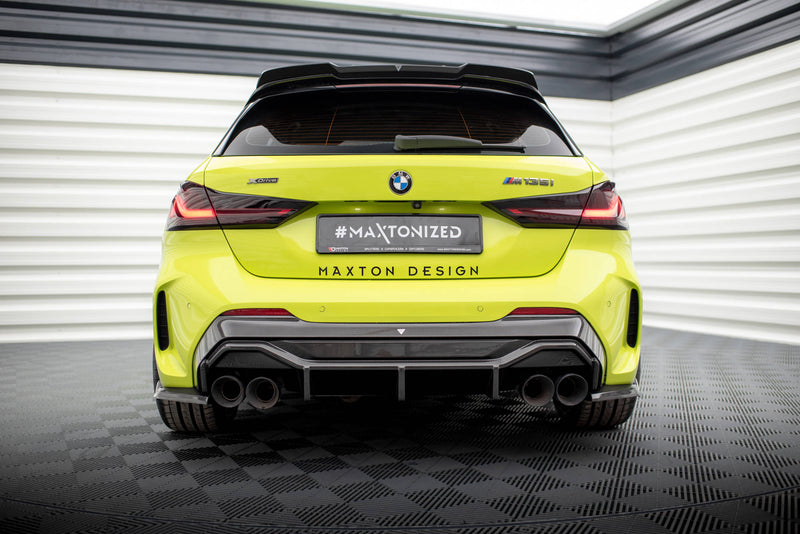 Maxton Design Carbon Fiber Heckansatz Prepreg V.1 + Milltek Sport Exhaust BMW 1 F40 M135i