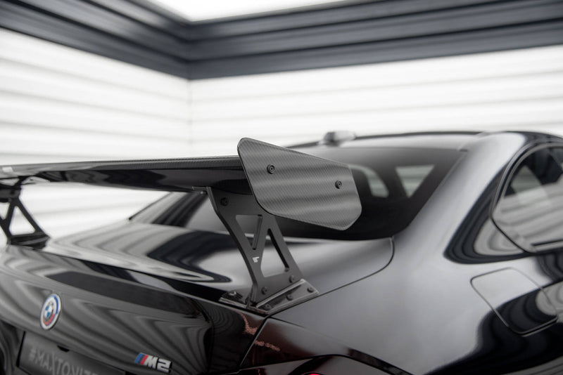 Maxton Design Carbon Fiber Spoiler With External Brackets Uprights BMW M2 G87 / M240i / 2 M-Pack / 2 Standard G42