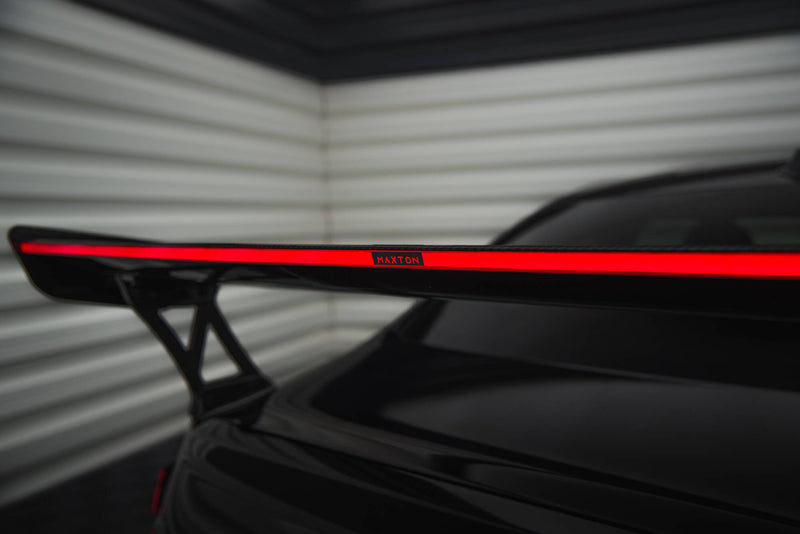 Maxton Design Carbon Fiber Spoiler With External Brackets Uprights +LED light BMW M2 G87 / M240i / 2 M-Pack / 2 Standard G42