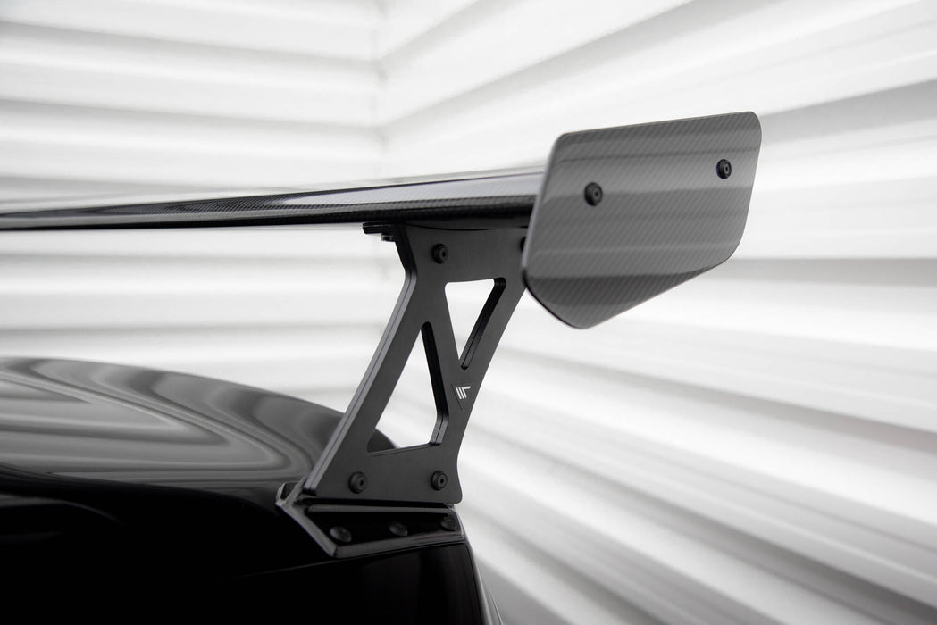 Maxton Design Carbon Fiber Spoiler With External Brackets Uprights +LED light BMW M2 G87 / M240i / 2 M-Pack / 2 Standard G42