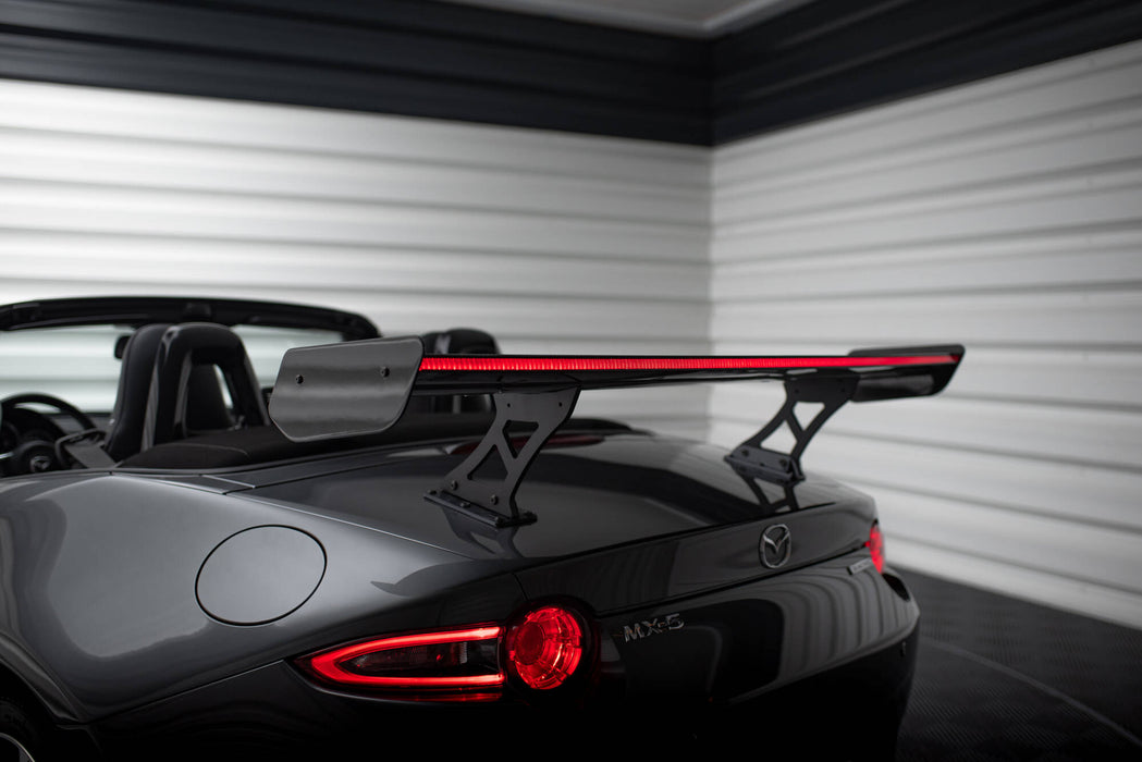 Maxton Design Carbon Spoiler JDM Style + LED Mazda MX-5 ND (Mk4)