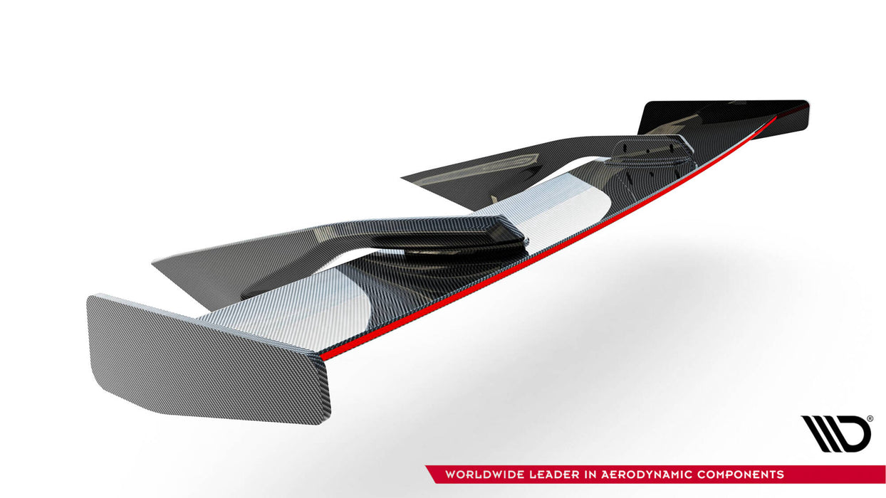 Maxton Design Carbon Spoiler + LED Chevrolet Corvette C8