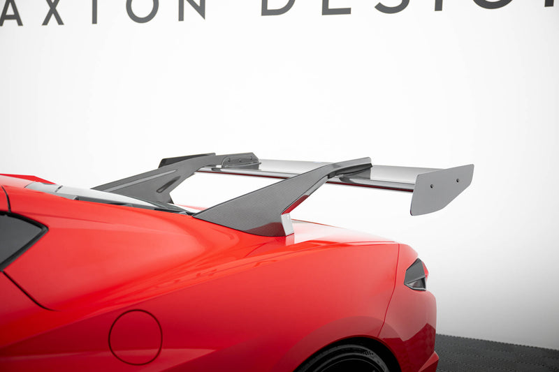 Maxton Design Carbon Spoiler + LED Chevrolet Corvette C8