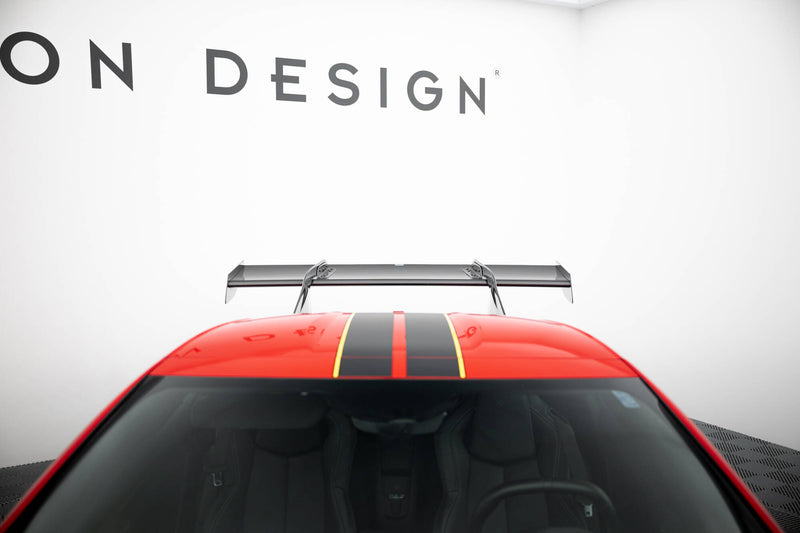 Maxton Design Carbon Spoiler + LED Chevrolet Corvette C8