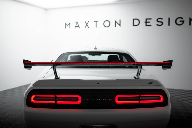Maxton Design Carbon Spoiler + LED Dodge Challenger Mk3