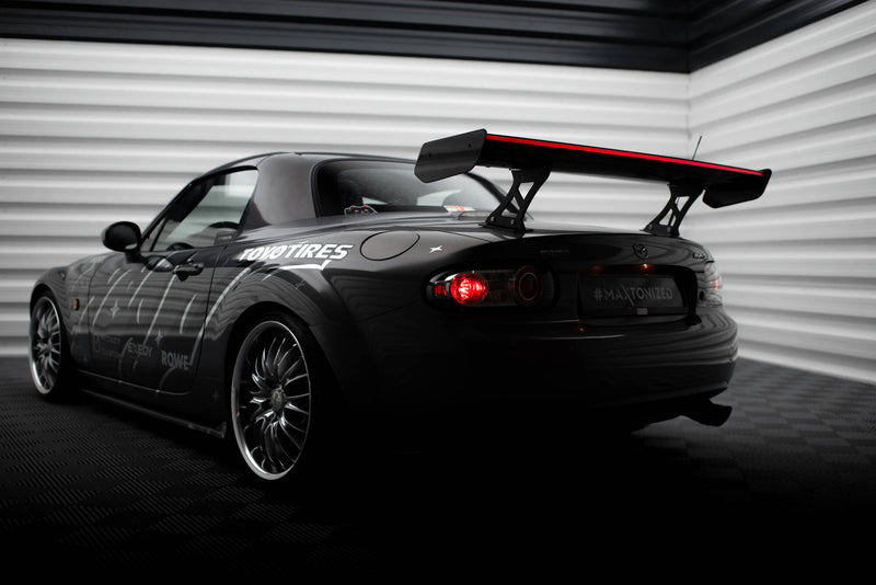 Maxton Design Carbon Spoiler+ LED Mazda MX5 Hardtop NC(MK3)