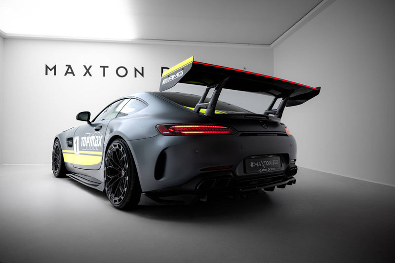 Maxton Design Carbon Spoiler + LED Mercedes-AMG GTR C190 Facelift