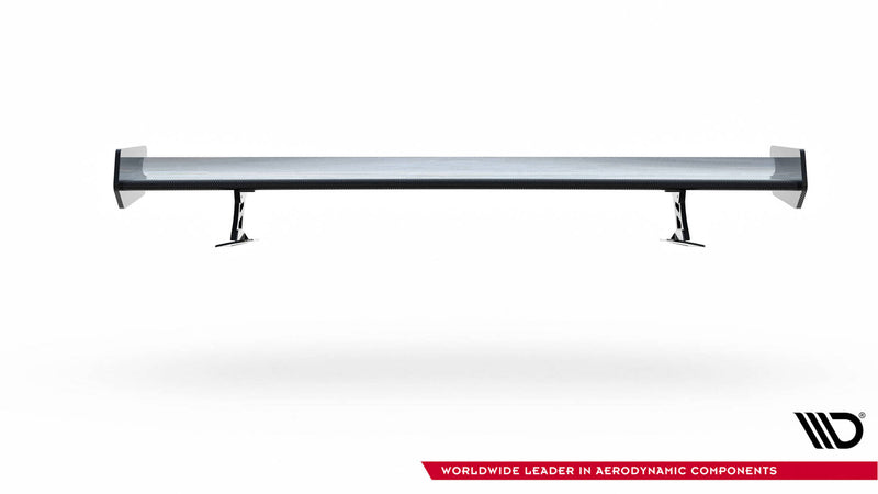 Maxton Design Carbon Spoiler With External Brackets Uprights  Audi A5 Coupe 8T