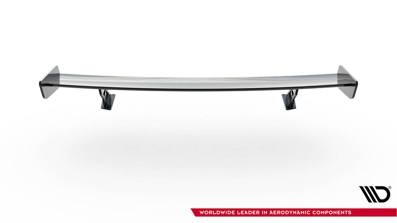 Maxton Design Carbon Spoiler With External Brackets Uprights  BMW 3 / M3 Coupe E92