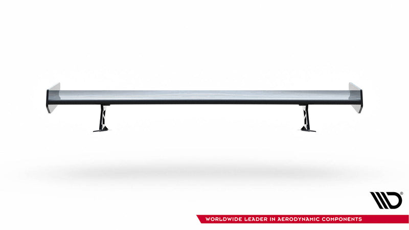 Maxton Design Carbon Spoiler With External Brackets Uprights  BMW 3 / M3 Coupe E92