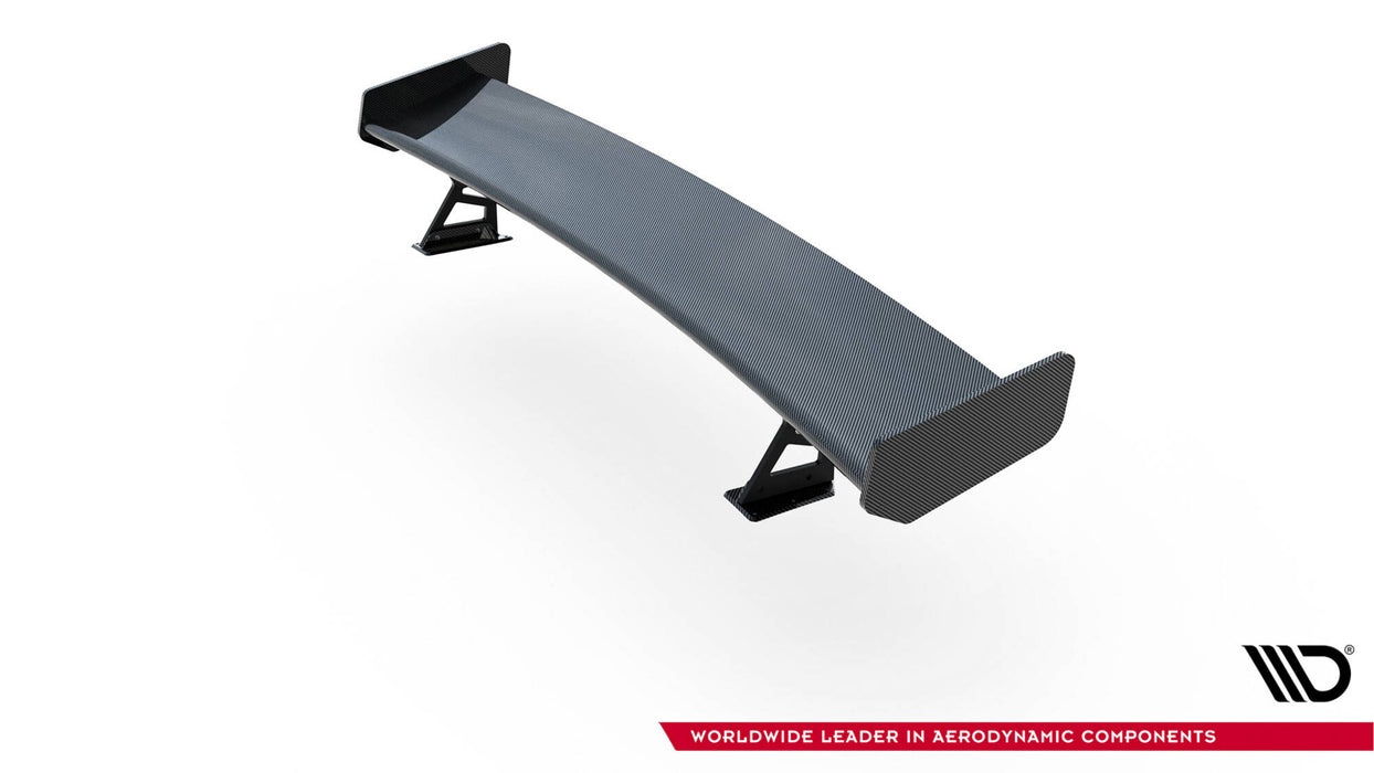 Maxton Design Carbon Spoiler With External Brackets Uprights  BMW 3 / M3 Coupe E92