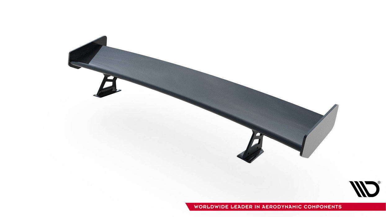 Maxton Design Carbon Spoiler With External Brackets Uprights  BMW 3 / M3 Coupe E92
