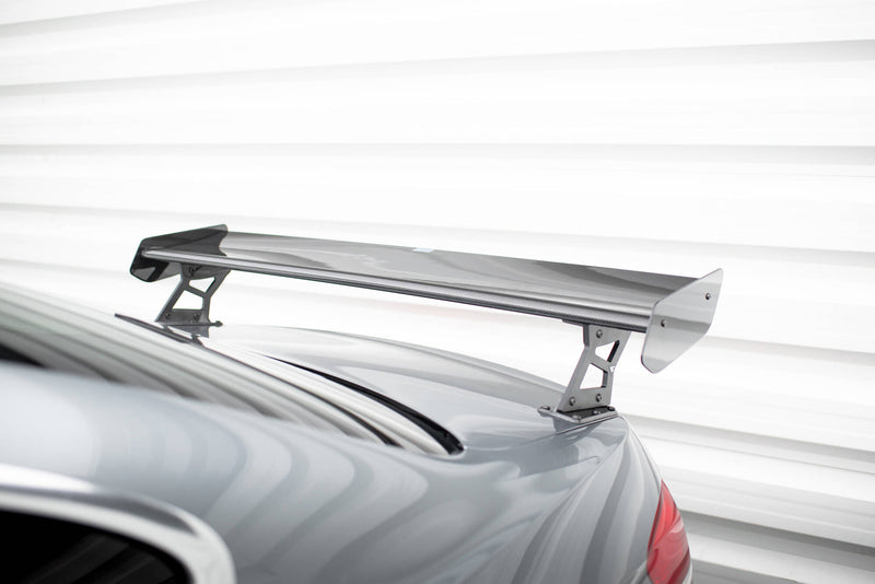 Maxton Design Carbon Spoiler With External Brackets Uprights  BMW 3 / M3 Coupe E92