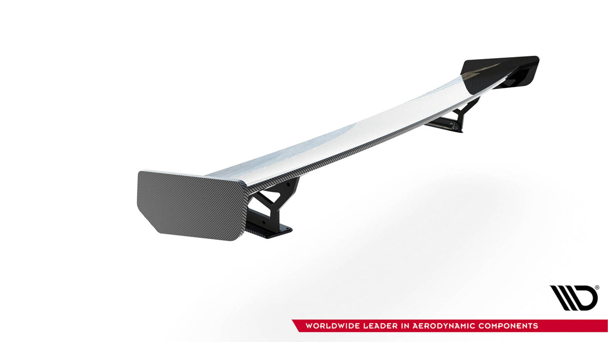 Maxton Design Carbon Spoiler With External Brackets Uprights  BMW 3 / M3 Coupe E92
